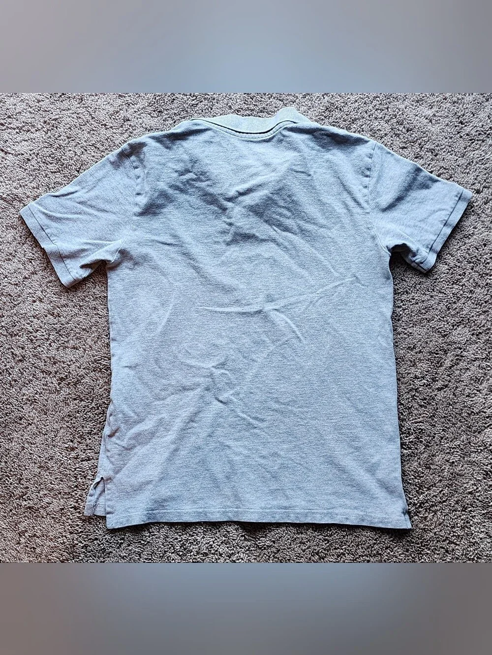 Boys Gray Uniform Shirts Size 16 (XL) The Children's Place, Set Of Two Shirts